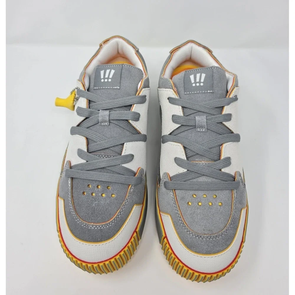 MSCHF Gobstomper‎ Graylag Goose Edition-Gray/Red/Orange/Yellow Men's size 12 NWB